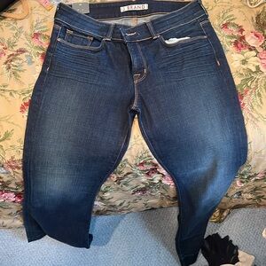 J brand low rise bell bottom flare Size 31 Long flare leg Love Story host pick